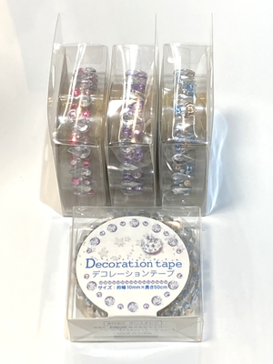 デコレーションテープ 3入×80円＋税