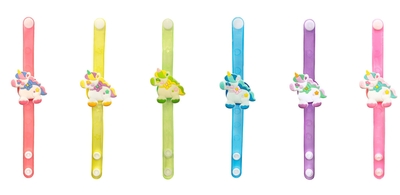 きゅるる ユニコーン フラッシュブレスレット 24入&times;50円＋税