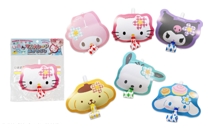 サンリオキャラクターズ マスカレード ふきもどし 12入&times;70円＋税