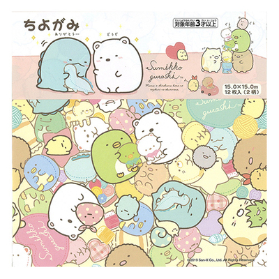 キッズ ちよがみ すみっコぐらし 10入&times;90円＋税