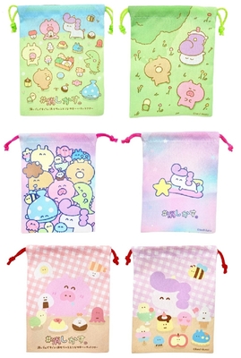 #消しかす。 巾着 12入&times;80円＋税