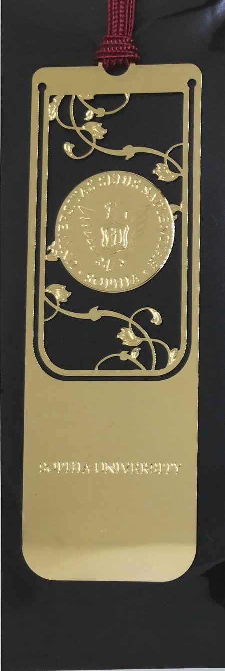 ソフィア金のしおり エンブレム 従量ポイント数 10 上智大学グッズショップ