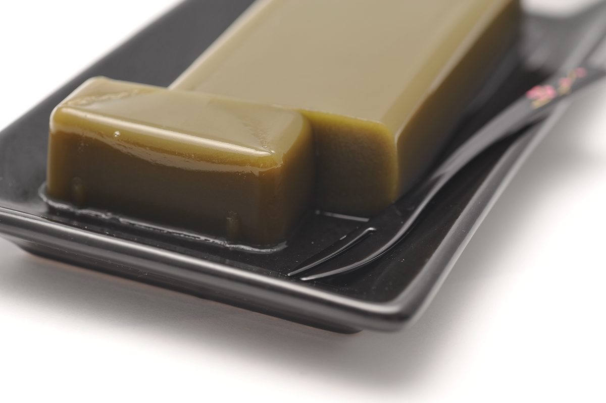 抹茶水羊羹 トレー（260g） | 栗のわかやま