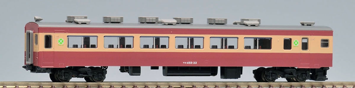 新品未使用  4314 KATO Nゲージ サロ455 鉄道模型 電車 Amazon | KATO Nゲージ サロ455 グリーン帯なし 4314-1 鉄道模型