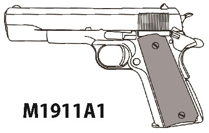 マルシンM1911A1ブラックヘビーウエイトXーPFCモデル マルシン モデルガン発火式X-PFCコルトガバメントM1911A1 ブラックHW