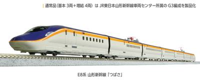 KATO Nゲージ 10-2151 E8系 山形新幹線「つばさ」基本セット(3両)