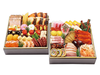 高知県へのみお届け　〈京・料亭 わらびの里〉和・洋風 二段