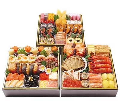 高知県へのみお届け　〈京・料亭 わらびの里〉和風 三段