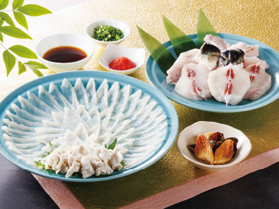 〈下関 天白ひらこし〉とらふく料理セット