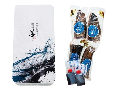 〈野島水産〉鰹たたきハーフ4パックセット