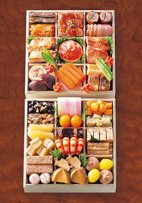 高知県へのみお届け　〈京ぎをん 浜作〉和風おせち 二段