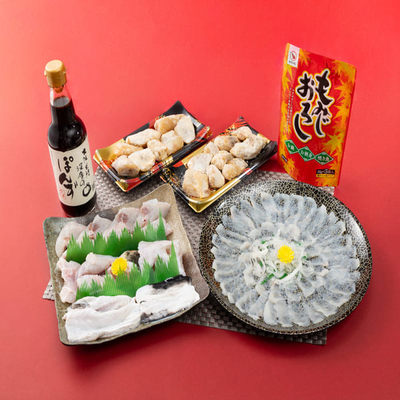 【お得なセット】特別とらふぐ大皿セット