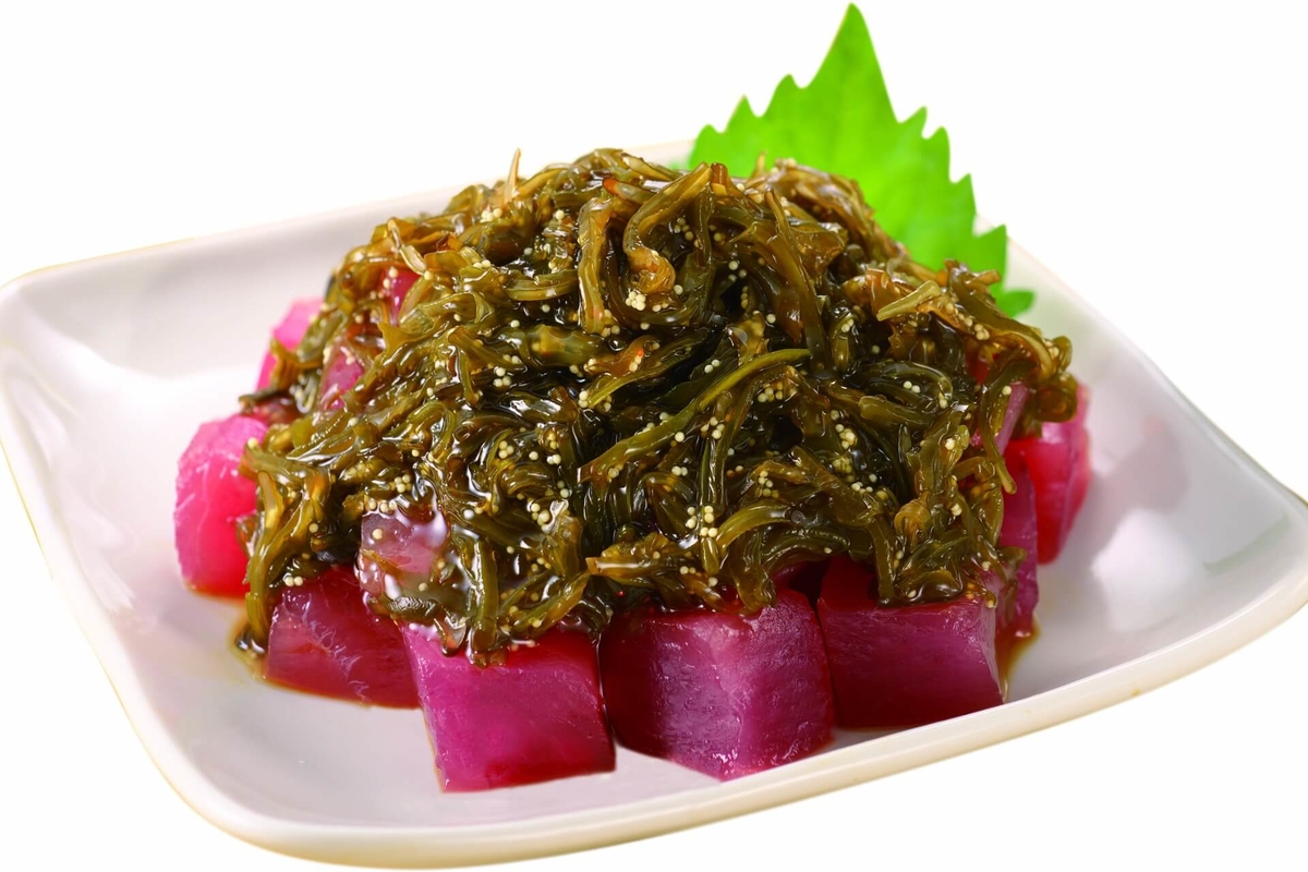 三陸産子持めかぶ 40g×3P 6個セット | 小野万オンラインショップ