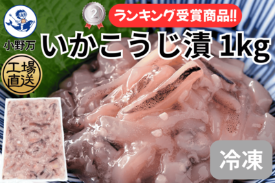 いかこうじ漬 1kg（冷凍出荷商品）