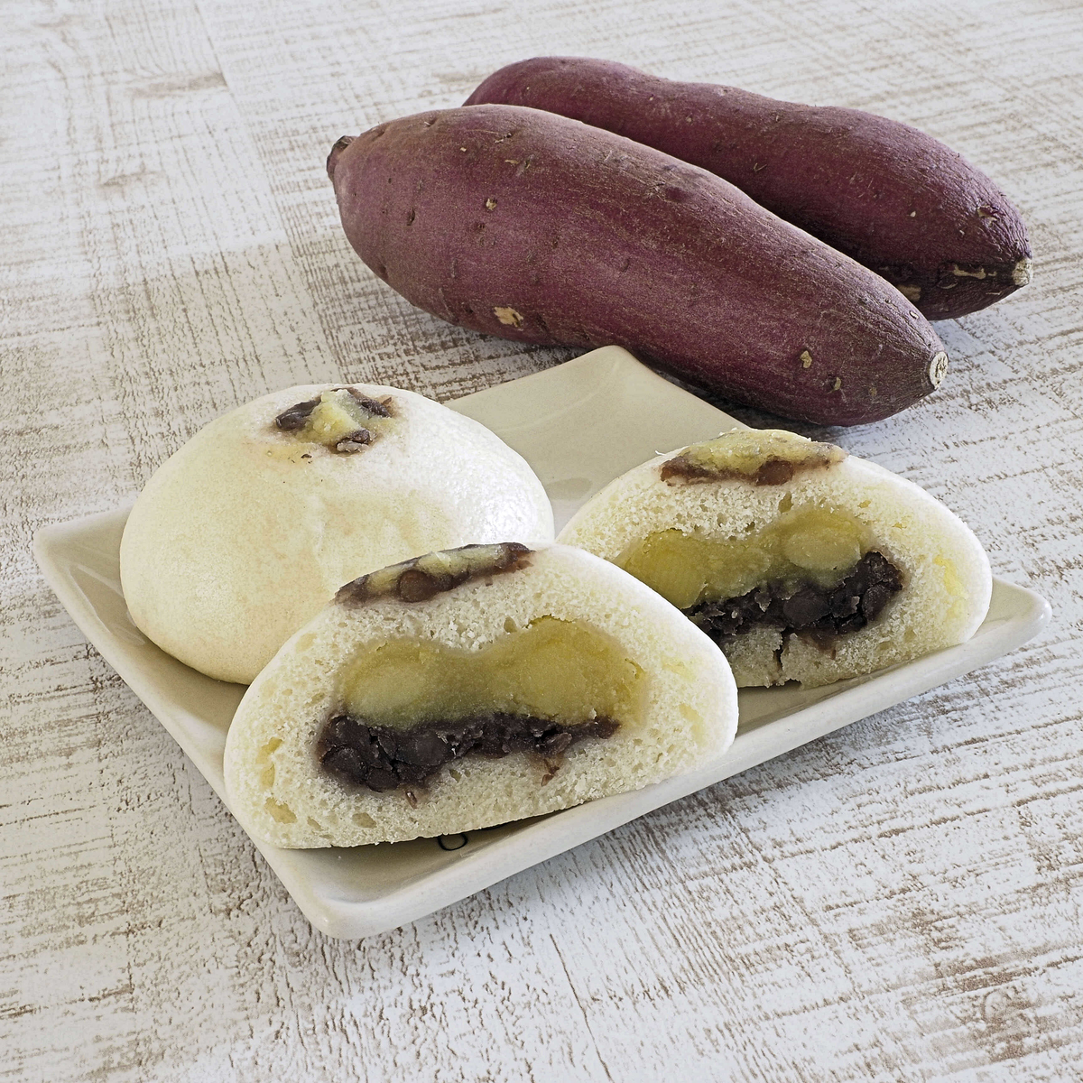 朝ちゃんの田舎まんじゅう16個セット（しいたけ饅頭10個、ほっこり饅頭