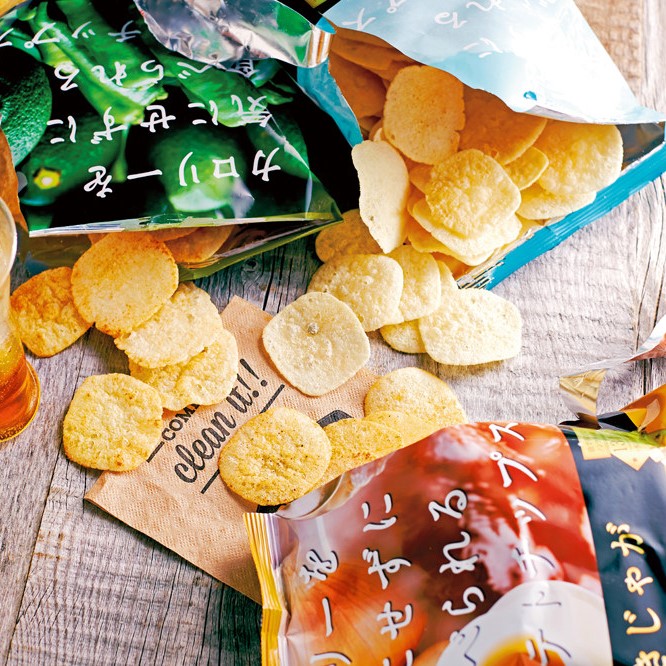 揚げないポテトチップス焼きじゃが/うすしお味12袋 | おおいた国東つうはん