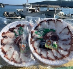 国見水産のタコ刺しセット | おおいた国東つうはん