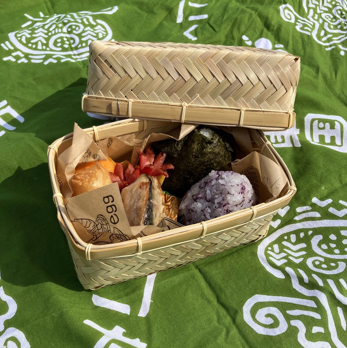 国東産の竹で作った1点物！網代編みお弁当箱 | おおいた国東つうはん