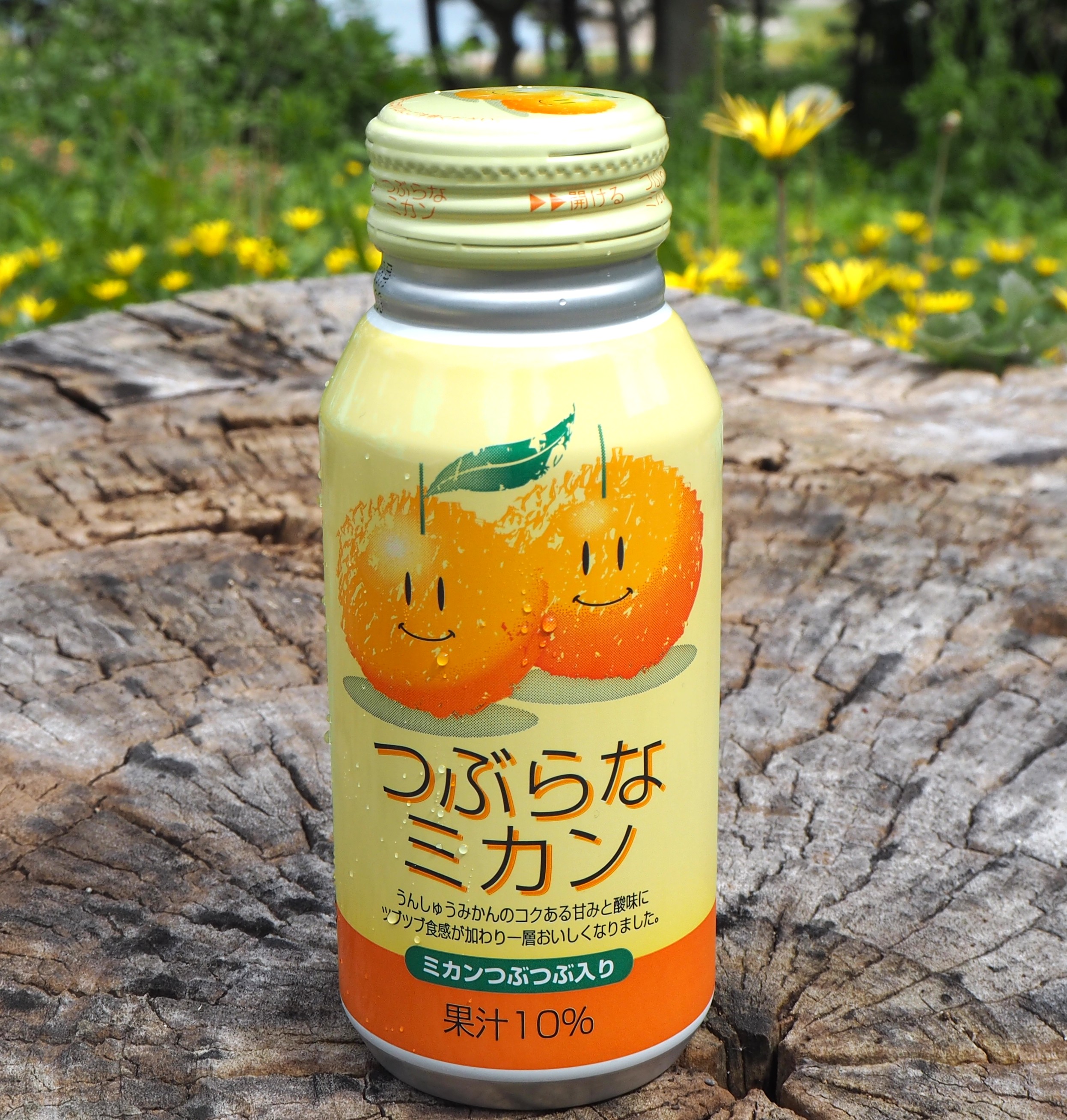 つぶらなミカン190g×30本※国産温州みかん果汁を使用したみかんの粒入り