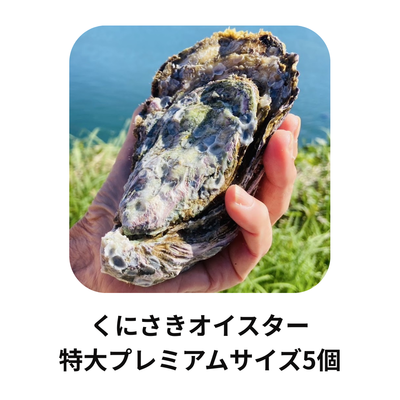 【特大】プレミアムサイズくにさきオイスター5個