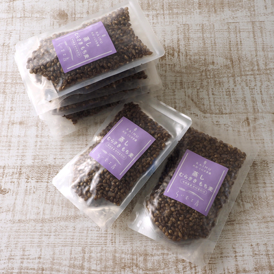 約1週もち麦生活を楽しめる！らいむ工房の蒸しむらさきもち麦85g&times;7パック