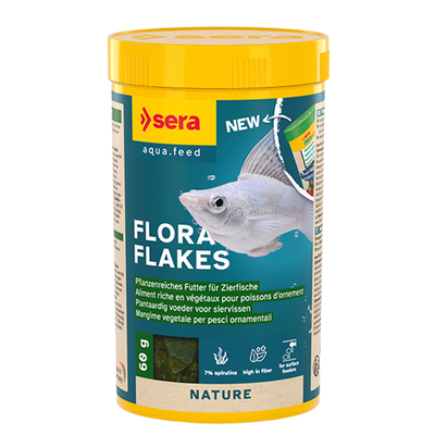 【熱帯魚フード】フローラFLAKES 250ml/60g