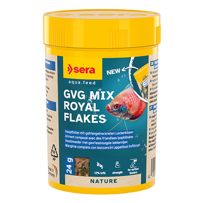【熱帯魚フード】GVGミックス ROYAL FLAKES 100ml/22g