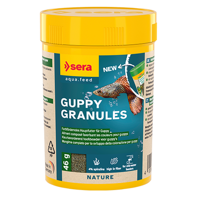 【熱帯魚フード】グッピー GRANULES 100ml/44g