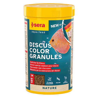 【熱帯魚フード】ディスカスカラー GRANULES 250ml/105g