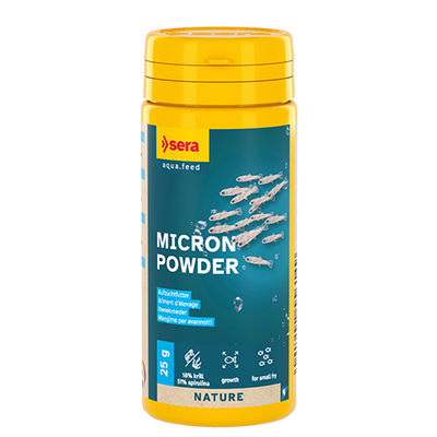 【熱帯魚フード】ミクロン POWDER 50ml/25g