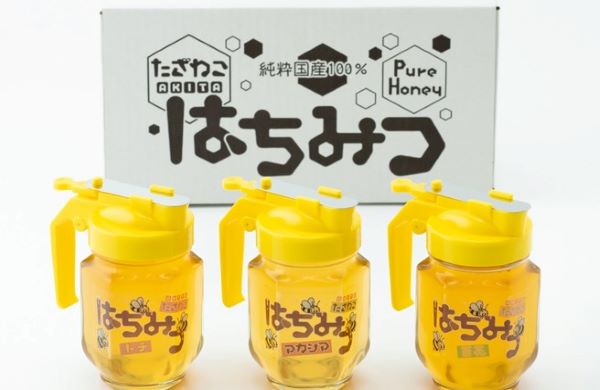 【湘南の風とはちみつ】様限定 数量限定】養蜂家直送はちみつ（アカシア、トチ、百花）250g×3 | 詩の