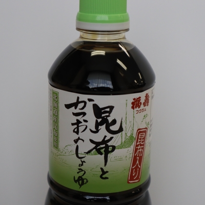 昆布とかつおの醤油正