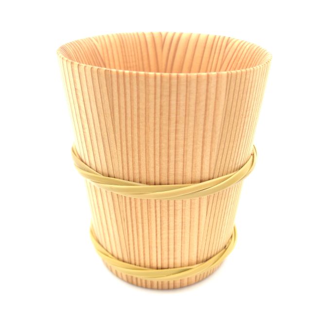 大館天然秋田杉祝樽2合 日樽｜曲げわっぱの大館工芸社