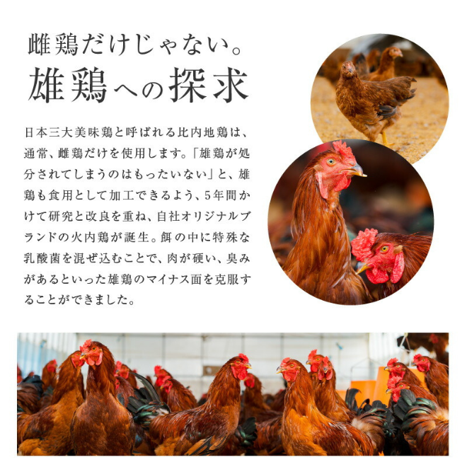 比内地鶏《火内鶏》地鶏のすき焼きセット | 詩の国商店