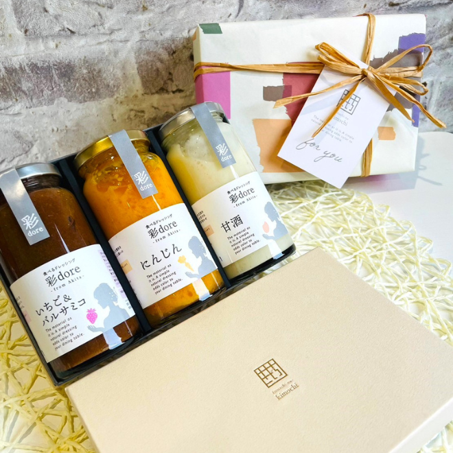 komachi-na-kimochi 彩dore 3本入ギフトセット | 詩の国商店 