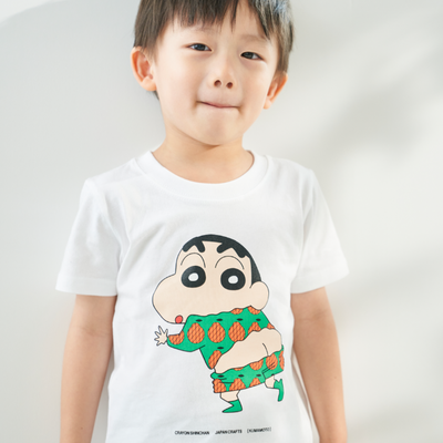デコポン × しんちゃん キッズTシャツ｜送料無料｜CRAYON SHINCHAN JAPAN CRAFTS