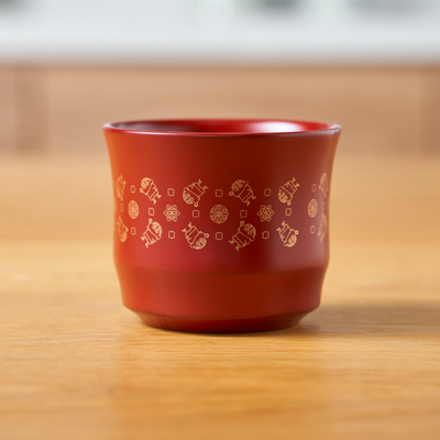 佐藤商事“川連漆器”× しんちゃん　黒｜送料無料｜CRAYON SHINCHAN JAPAN CRAFTS