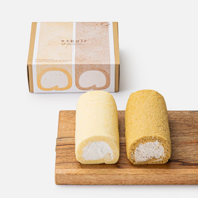 体を想う大人のための米粉と蕎麦粉のロールケーキセット｜ケーキ・お菓子・米粉｜菓子工房エスポワール