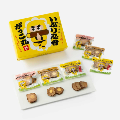 いぶり忍者がっこ丸１８個入り｜いぶりがっこ・チーズ｜ゆめ企画　須藤健太郎商店