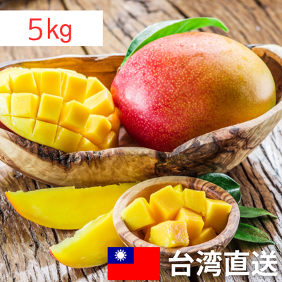 【期間限定】 台湾直送　愛文マンゴー 5kg（送料込み）｜台湾からの贈り物