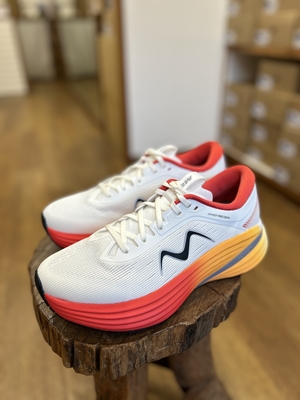 M-3000-2 LACE UP M WHITE/RED