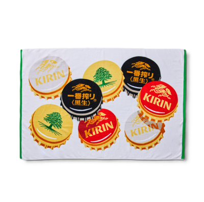 キリン王冠栓ビッグタオル
