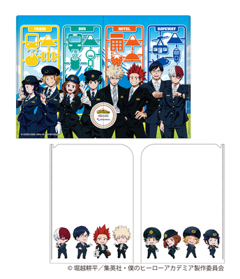 Wポケットクリアファイル