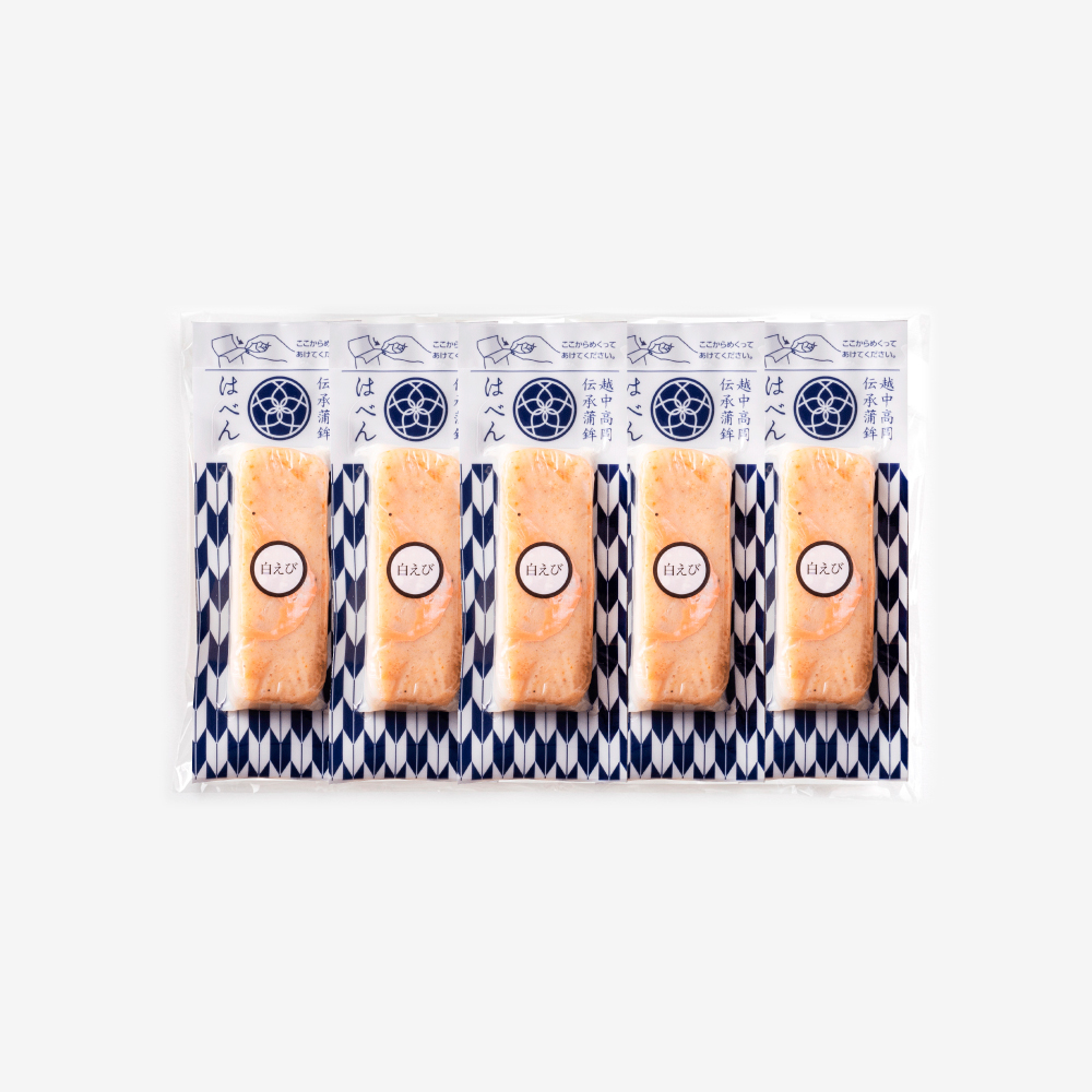 白えびかまぼこ 5本入り | 富山ねるもの
