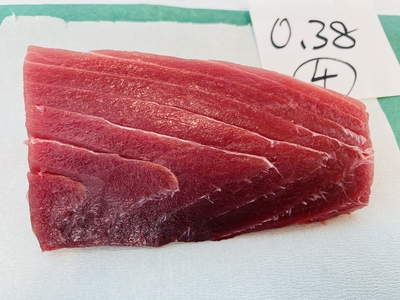 市場直送！【朝卸し･超極上】生ミナミマグロ④0.38kg 赤身