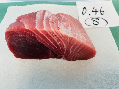 市場直送！【朝卸し･超極上】生ミナミマグロ⑧0.46kg ブロック