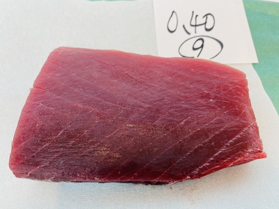 市場直送！【朝卸し･超極上】生ミナミマグロ⑨0.40kg 上赤身