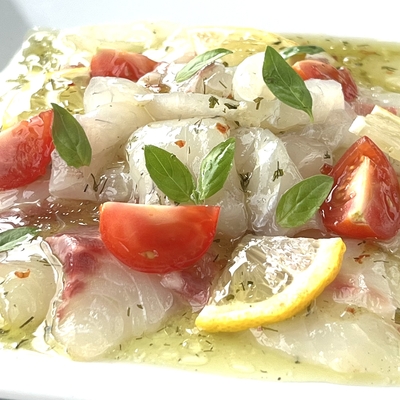 お刺身用・真鯛のカルパッチョセット