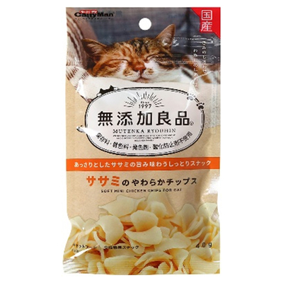 【【【猫用フード】】】無添加良品ｻｻﾐのやわらかﾁｯﾌﾟｽ(40g)賞味期限2025.12.31※カートン割れ商品。（中身・商品には全く問題ございません）