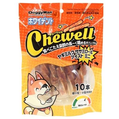 【【【犬用フード】】】ﾎﾜｲﾃﾞﾝﾄChewellﾔｷﾞﾐﾙｸｻｻﾐﾂｲｽﾄﾐﾆ(10本)賞味期限2026.4.30（通常１ケースに36個入りのところ33個入り）（中身・商品には全く問題ございません）